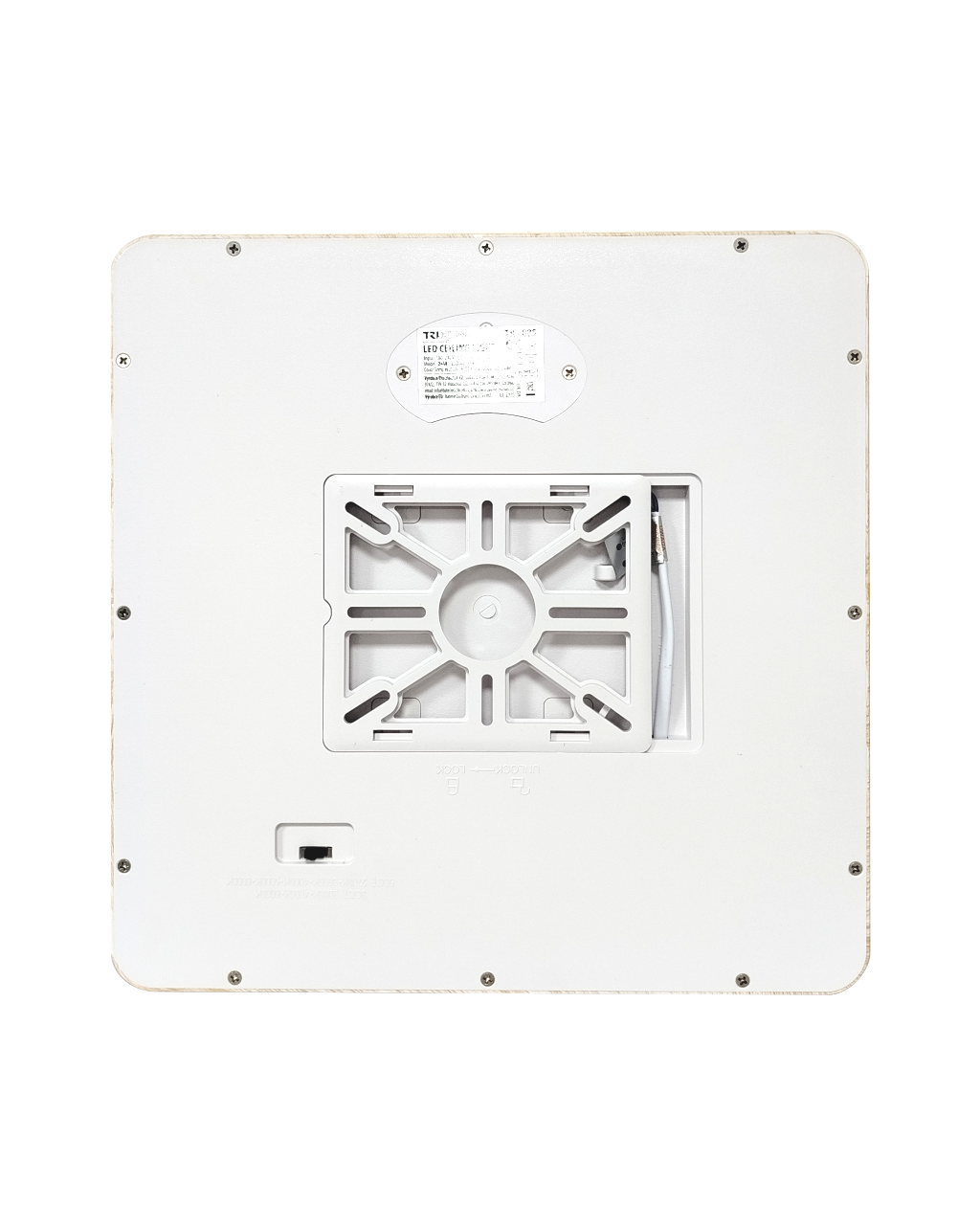 Mennyezeti TR-88S-24W LED lámpa 3CCT 2500lm 30x30x2,5cm Trixline Mennyezeti TR-88S-24W LED lámpa 3CCT 2500lm 30x30x2,5cm Trixline