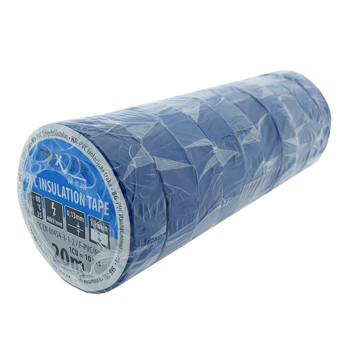 PVC szigetelőzálag TR-IT 202 20m, 0,13mm TRIXLINE PVC szigetelőzálag TR-IT 202 20m, 0,13mm TRIXLINE