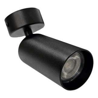 Q-01AD Mennyezeti spotlámpa 1xGU10 fekete QTEC