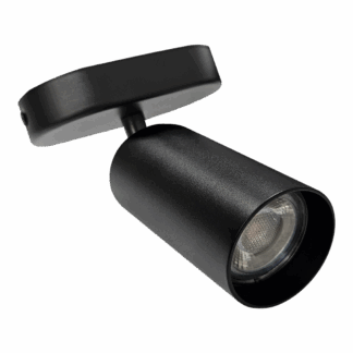 Q-02AD Mennyezeti spotlámpa 1xGU10 fekete QTEC