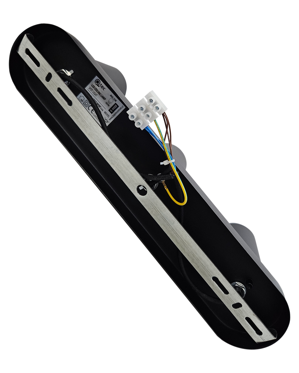 Q-04AD Mennyezeti spotlámpa 3xGU10 fekete QTEC - Image 3