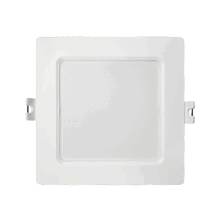 Q-106P LED panel 6W 660lm 4000K fehér - négyzet alakú, felületre szerelhető Qtec