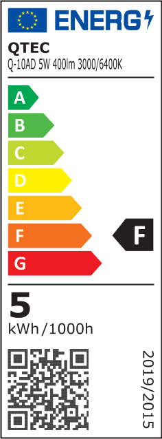Q-10AD LED mennyezeti spotlámpa 3CCT fekete QTEC Q-10AD LED mennyezeti spotlámpa 3CCT fekete QTEC