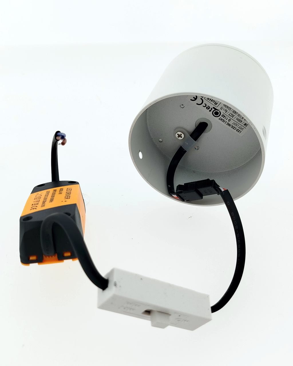 Q-11AD LED mennyezeti spotlámpa 3CCT fehér QTEC - Image 3