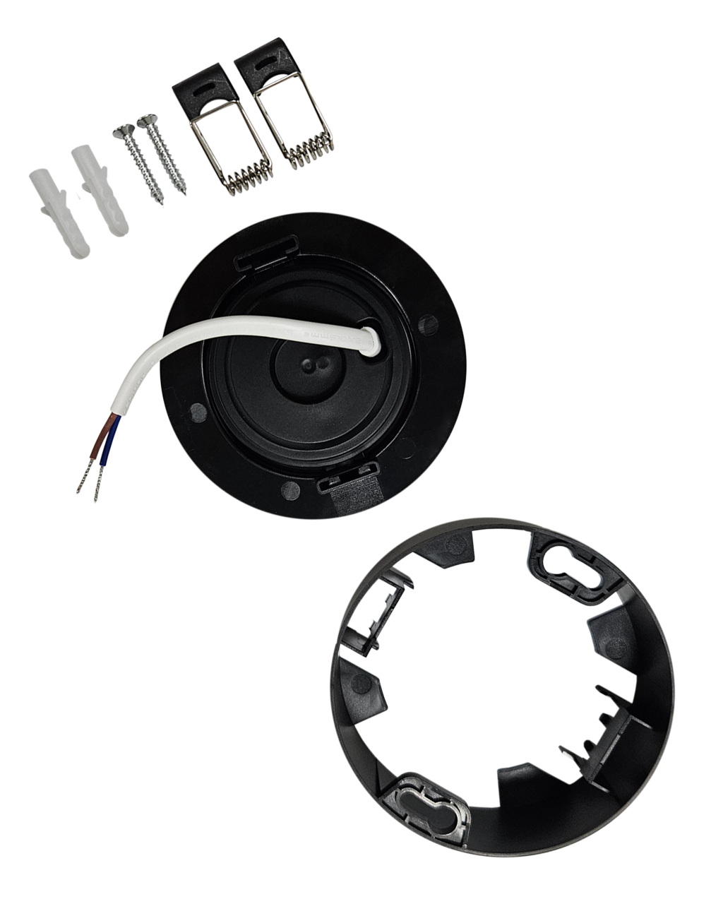 Q-13DL LED mennyezeti lámpa 5W - fekete, kerek - QTEC - Image 3