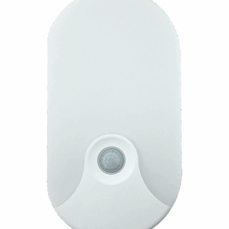 Q-180AD LED 18W/1440lm/4000K álszenzoros, ovális lámpa - fehér QTEC