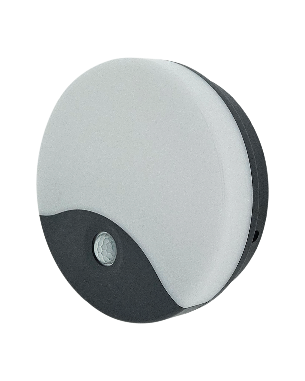 Q-19AD LED 18W/1260lm/4000K fali, szenzoros, kerek lámpa - szürke QTEC - Image 3