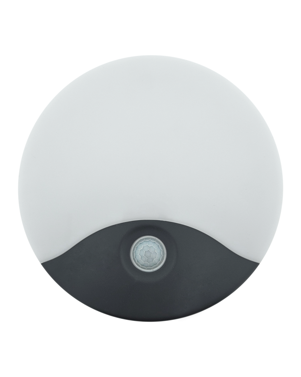 Q-19AD LED 18W/1260lm/4000K fali, szenzoros, kerek lámpa - szürke QTEC