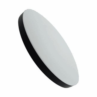 Q-221CP LED mennyezeti lámpa FLUME 10W 850lm 4000K ø22.5cm/kerek fekete QTEC