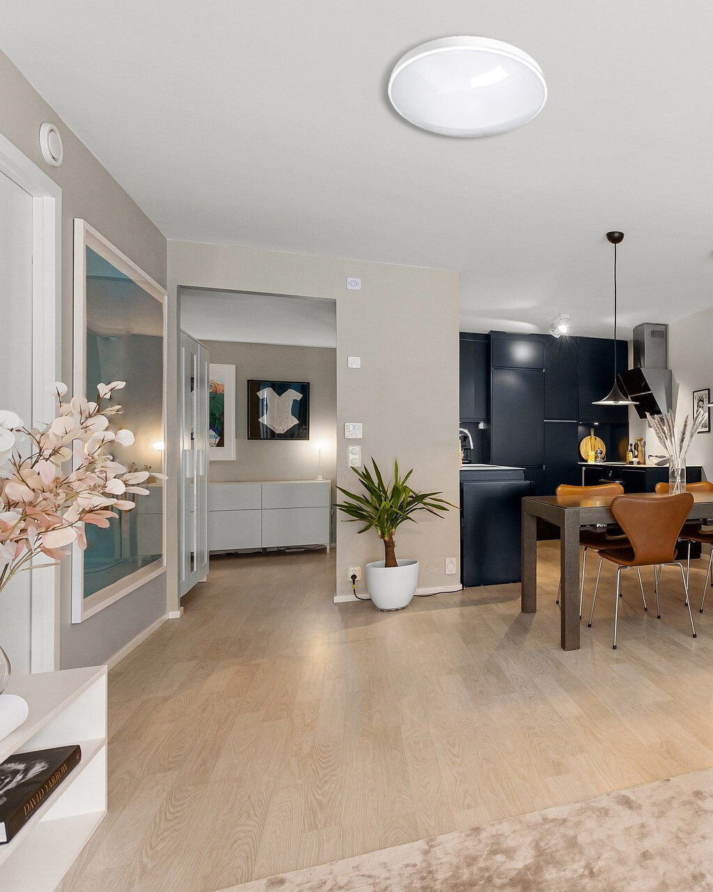 Q-233CP 36W 4000K ø45cm/kerek fehér QTEC LED mennyezeti lámpa - Image 4