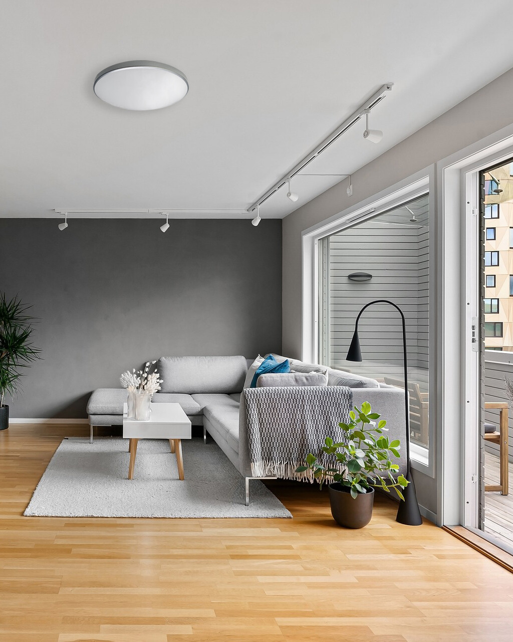 ESLA Q-246CP 24W 2040lm 4000K ø37cm/ezüst QTEC LED mennyezeti lámpa - Image 4