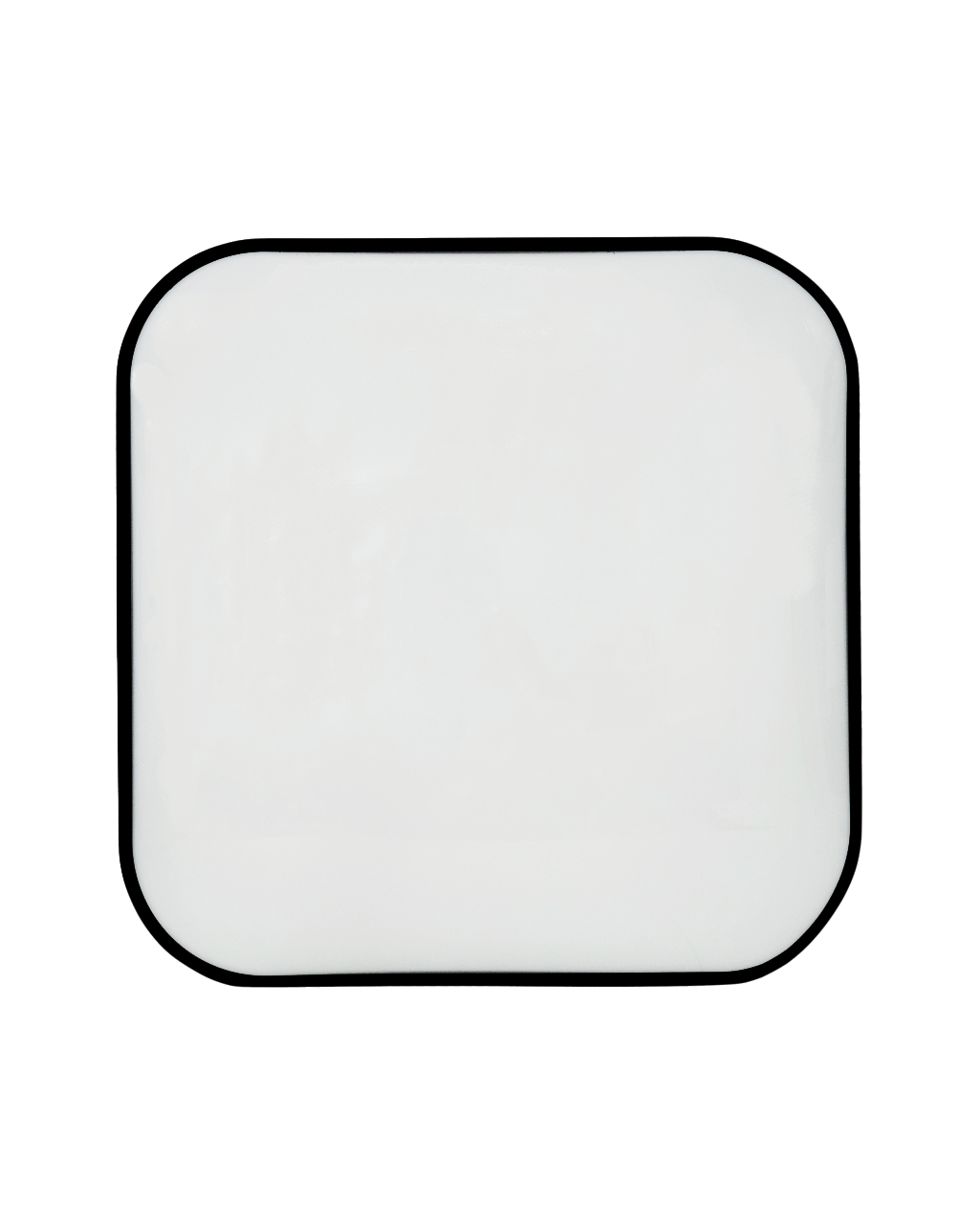 Q-253CP LED mennyezeti lámpa EDEN 36W 3060lm 4000K négyzet alakú fekete QTEC