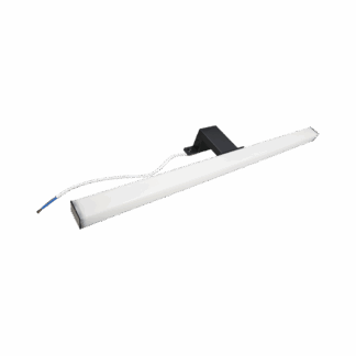 Q-317B LED 6W/500lm/4000K tüelfényes lámpa 40cm - fekete QTEC