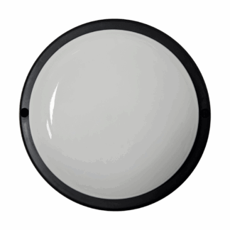 LED mennyezeti lámpa Q-41A 8W 720lm 4200K IP64 - fekete QTEC