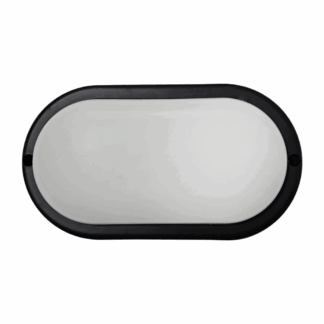 LED mennyezeti lámpa Q-51A 8W 720lm 4200K IP64 - fekete QTEC