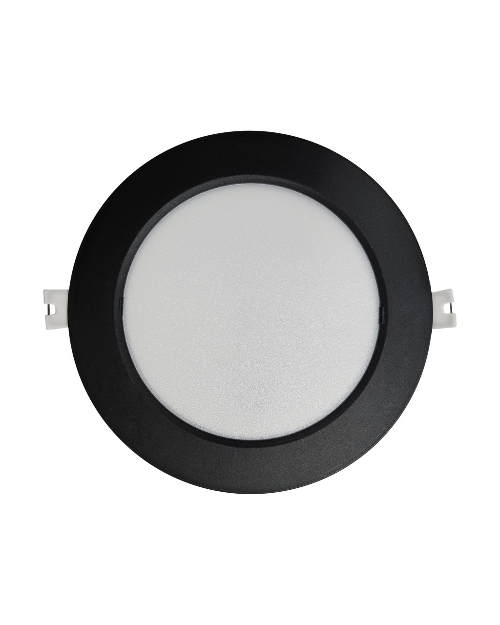 Q-52M LED panel 12W 1200lm 4000K fekete - kerek, sullyeszett Qtec