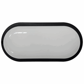 LED mennyezeti lámpa Q-53A 15W 1350lm 4200K IP64 - fekete QTEC