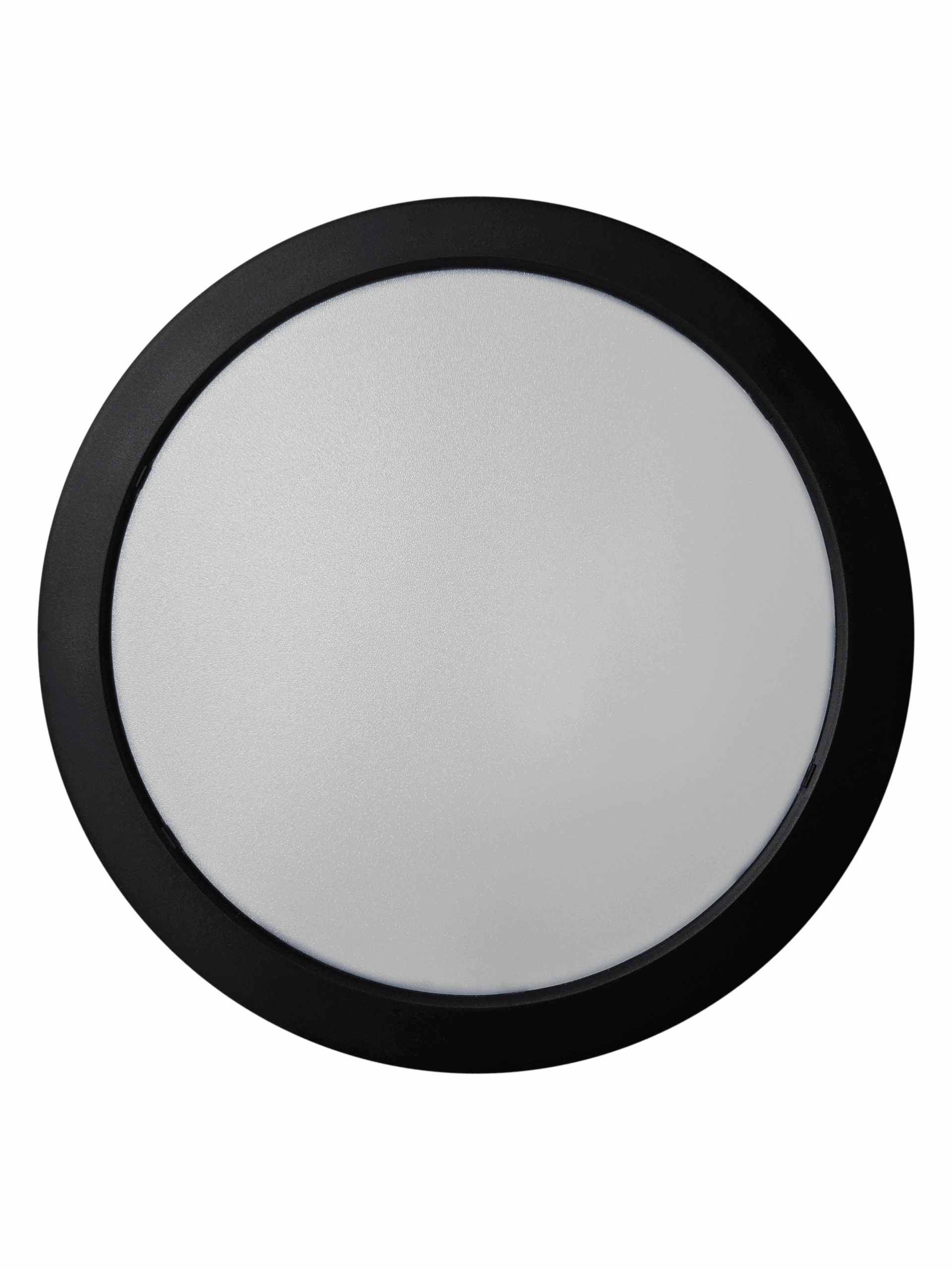 Q-56M LED panel 24W 2640lm 4000K fekete - kör ökötül szellert Qtec