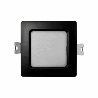 Q-57M LED panel 3W 330lm 4000K fekete - négyzet alakú, felületre szerelhető Qtec