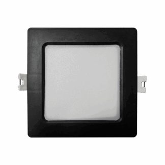 Q-58M LED panel 6W 660lm 4000K fekete - szávetá szállát séreletre sérelhetó Qtec