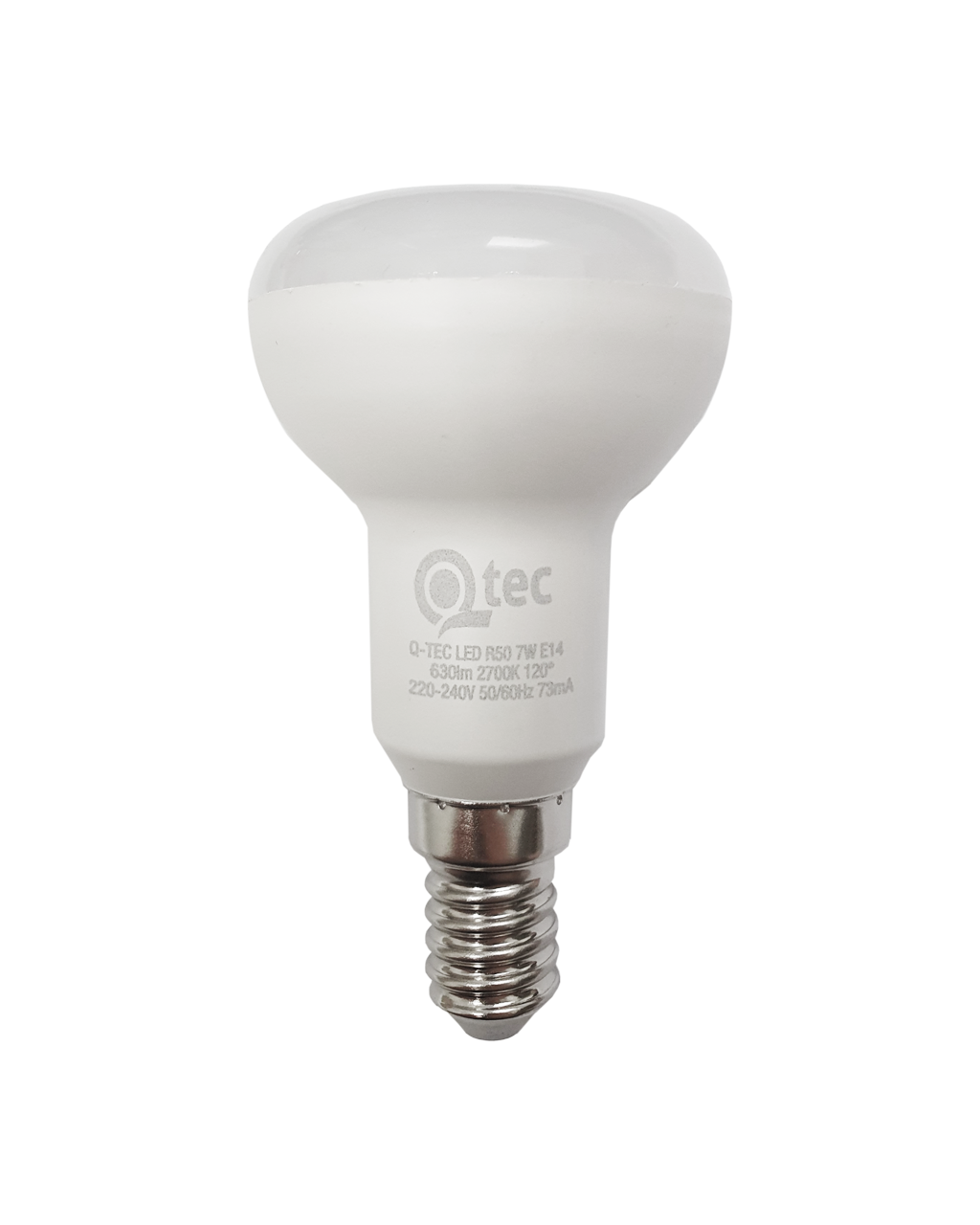 Q-TEC 7W E14 2700K R50 meleg fehér