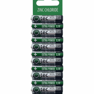 QTEC AAA/12 db R03/UM4 Extra erős cink-klorid elem QTEC AAA/12 db R03/UM4 Extra erős cink-klorid elem