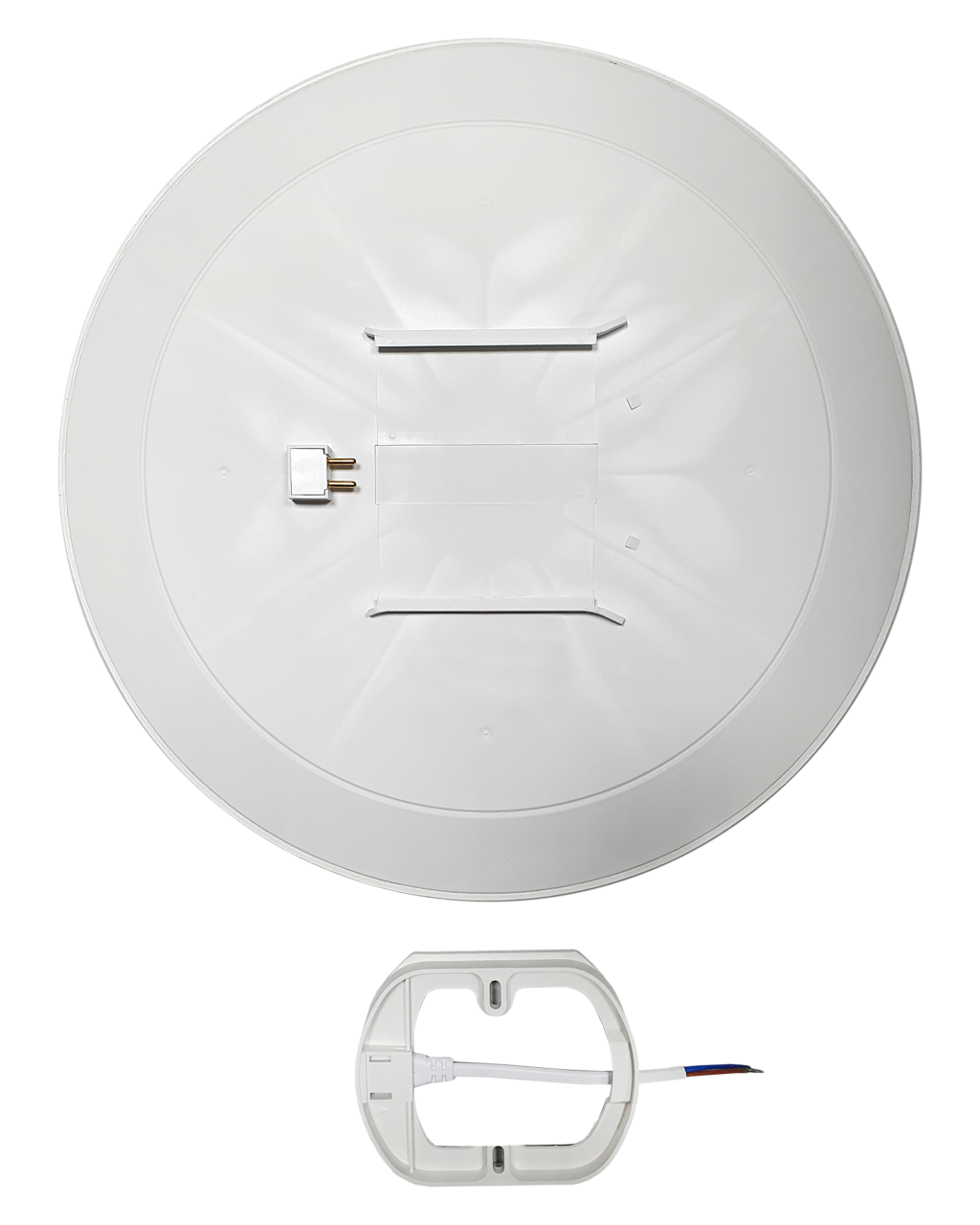 ESLA Q-246CP 24W 2040lm 4000K ø37cm/ezüst QTEC LED mennyezeti lámpa - Image 3