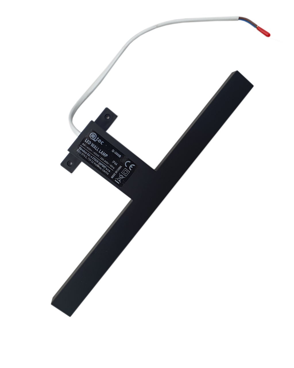 Q-300B LED 5W/400lm/4000K tükörvilágító lámpa 30cm - fekete QTEC - Image 4