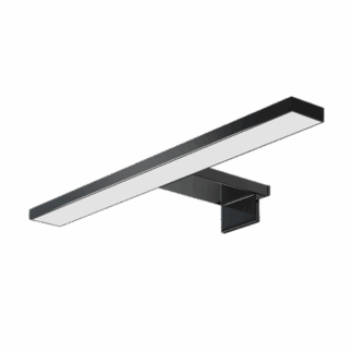 Q-300B LED 5W/400lm/4000K tükörvilágító lámpa  30cm - fekete QTEC