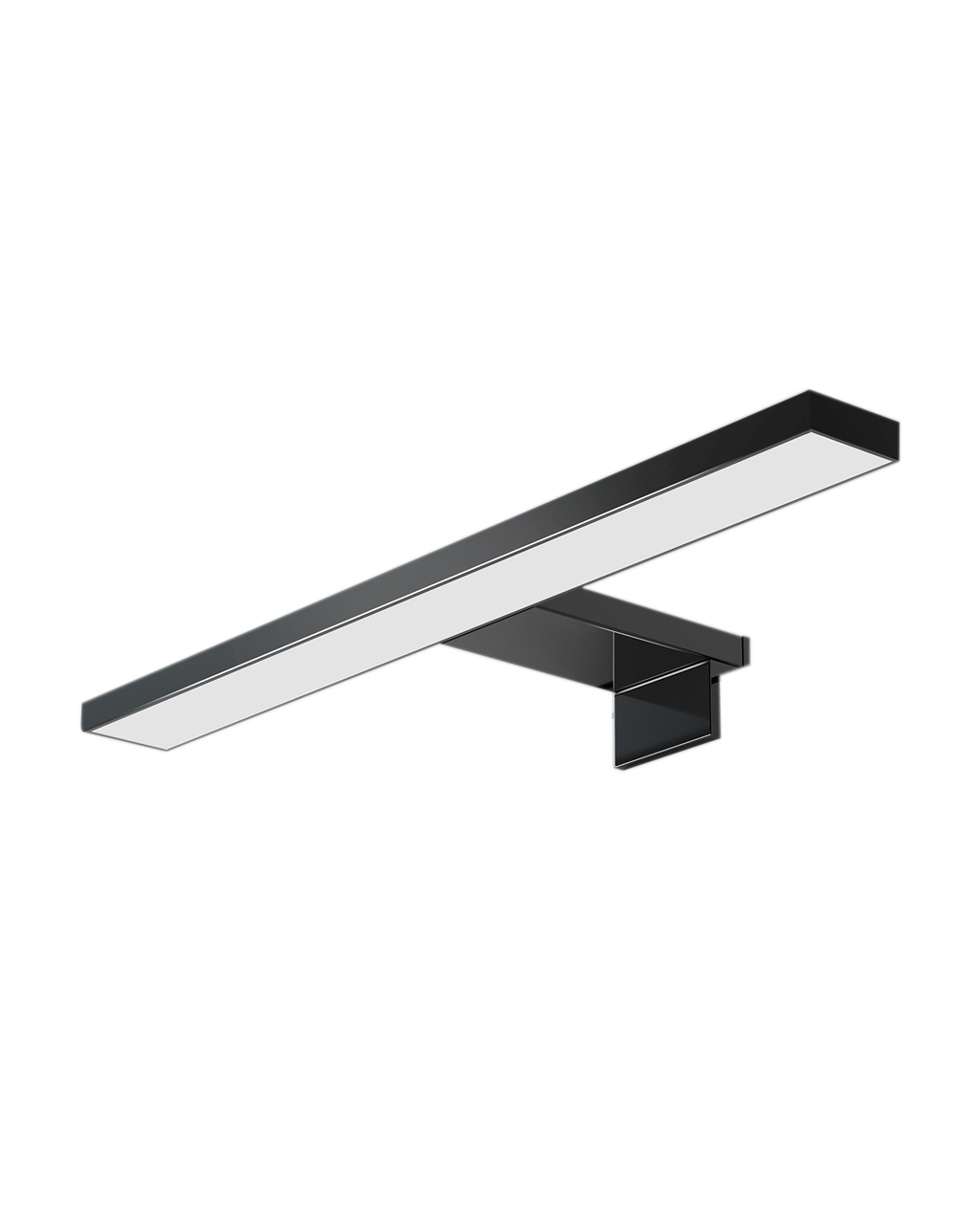 Q-300B LED 5W/400lm/4000K tükörvilágító lámpa 30cm - fekete QTEC