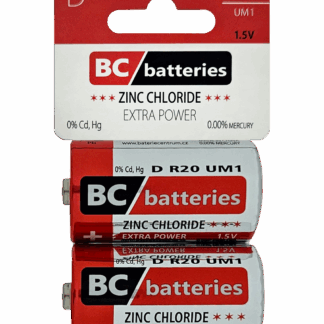 BC D-R20 UM1Góliát Extra teljesítményű cink-klorid 1,5 V / 2 db BLISZTER