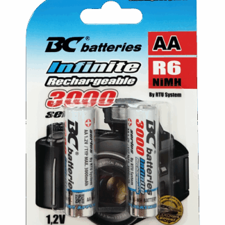 Újratölthető AA elem R6 3000 mA1.2V BC elem