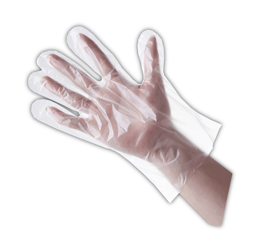 Eldobhato PE kesztyű Trixline TR 392 L méret