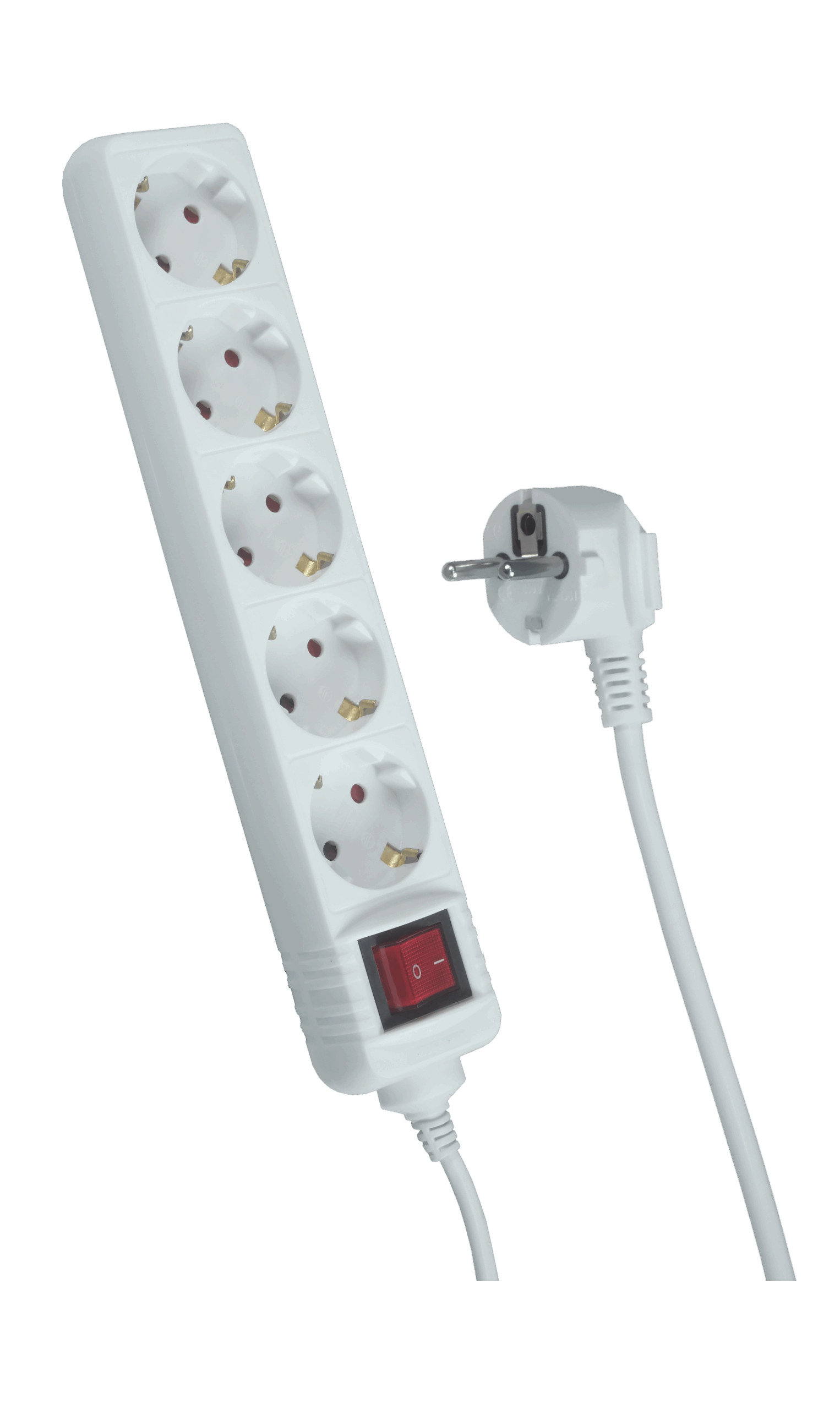 TR-805 S 05K1,5m elosztó-hosszabbító kapcsolóval