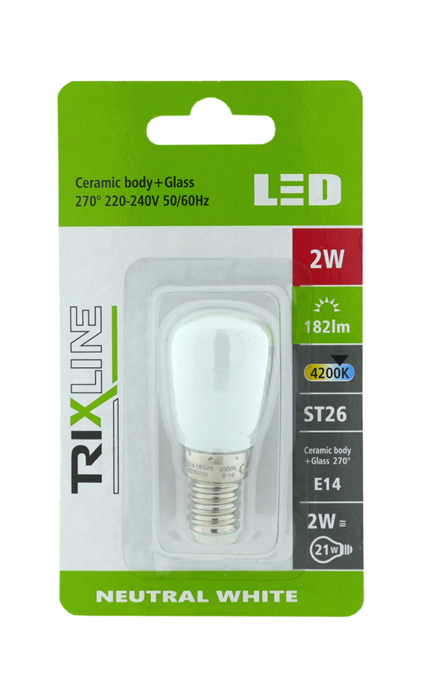 Trixline 2W E14 ST26 4200K semleges fehér - Image 2