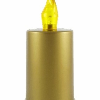 TR-177 Temetői gyertya arany- sárga lángú LED