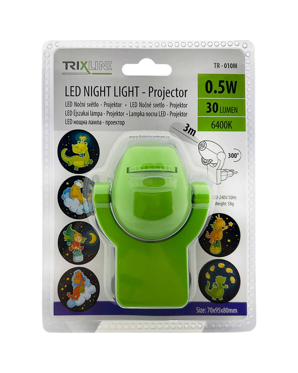 TR-010M LED éjszakai fényvetítő és Trixline fényérzékelő TR-010M LED éjszakai fényvetítő és Trixline fényérzékelő