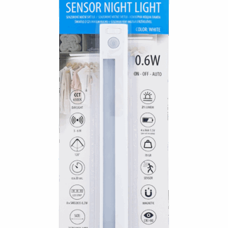 TR-015S Szenzoros éjszakai fény 0,6 W  Trixline