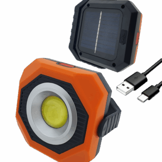 TR-035R 5W Napelemes USB-C újratölthető munkalámpa COB Trixline