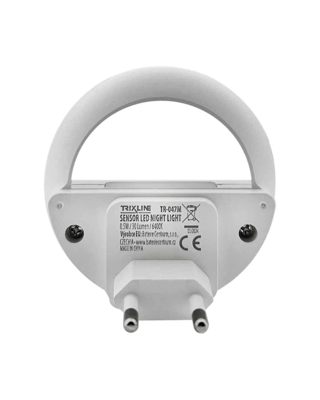 TR-047M LED 0.5 W-os éjszakai fény alkonyérzékelővel Trixline TR-047M LED 0.5 W-os éjszakai fény alkonyérzékelővel Trixline