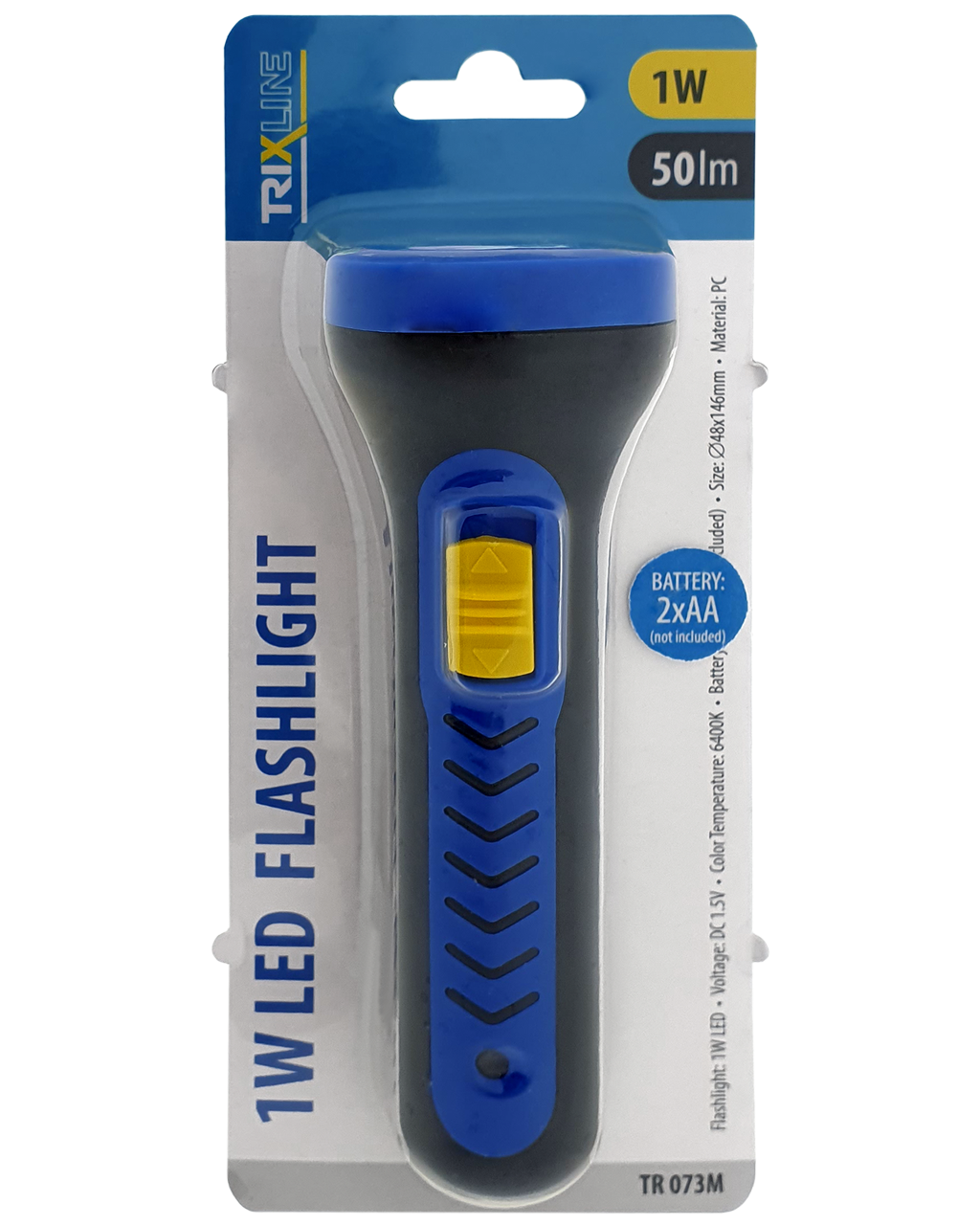 TR 073M 1W LED kézi zseblámpa Trixline - Image 2