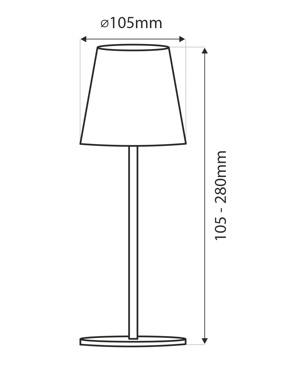 TR-098M LED újratölthető lámpa USB-n Trixline - Image 4