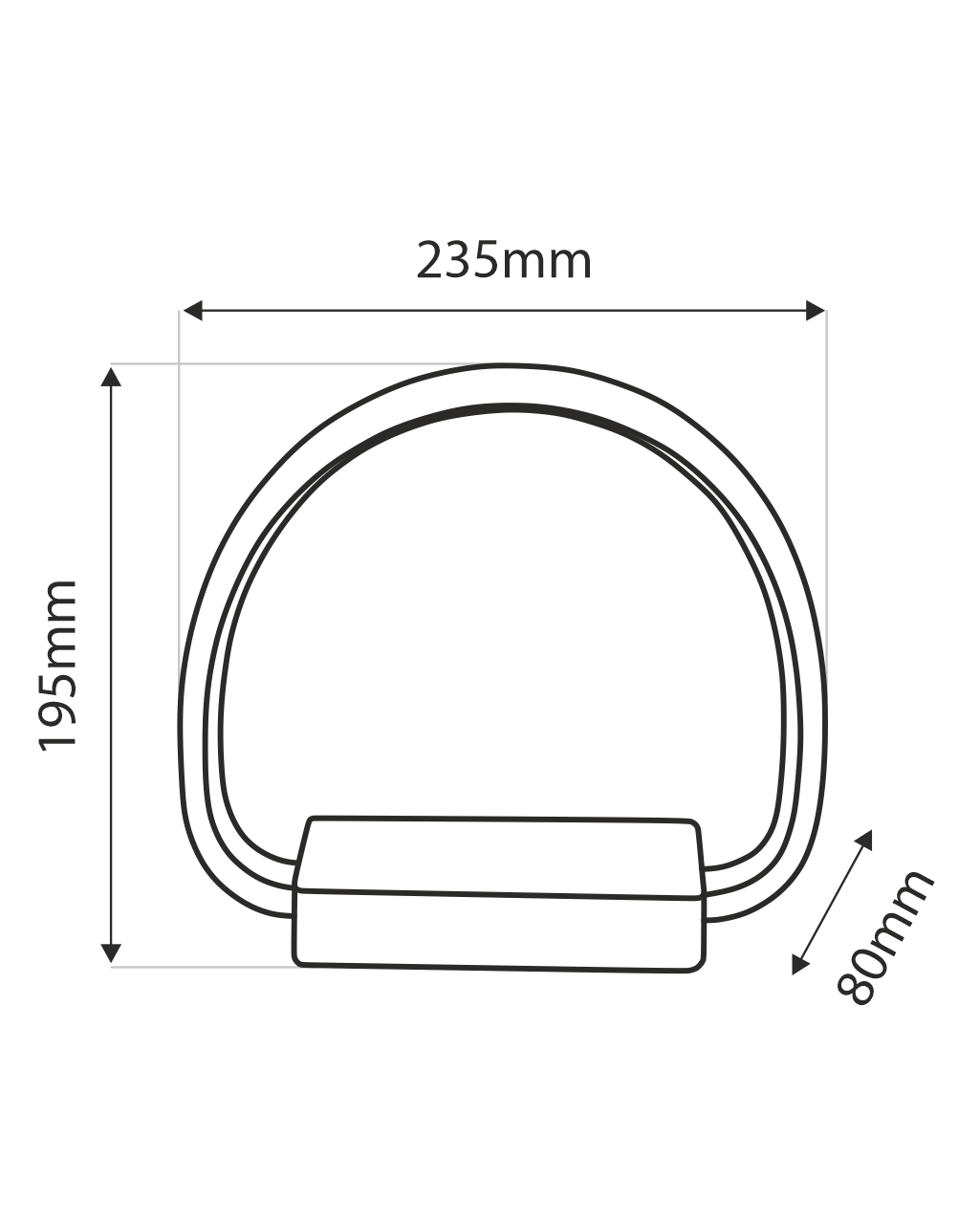 TR-099M Trixline LED asztali lámpa, vezeték nélküli - Image 3