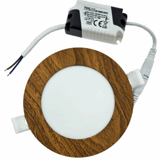 TR-145 LED panel 6W 504lm 4200K fa dekor - kerek sullyesztit Trixline