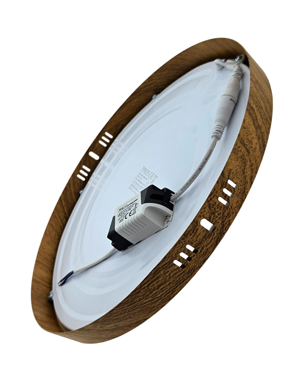 TR-155 LED panel 24W 2016lm 4200K fa dekor - kerek felületre szerelt Trixline - Image 2