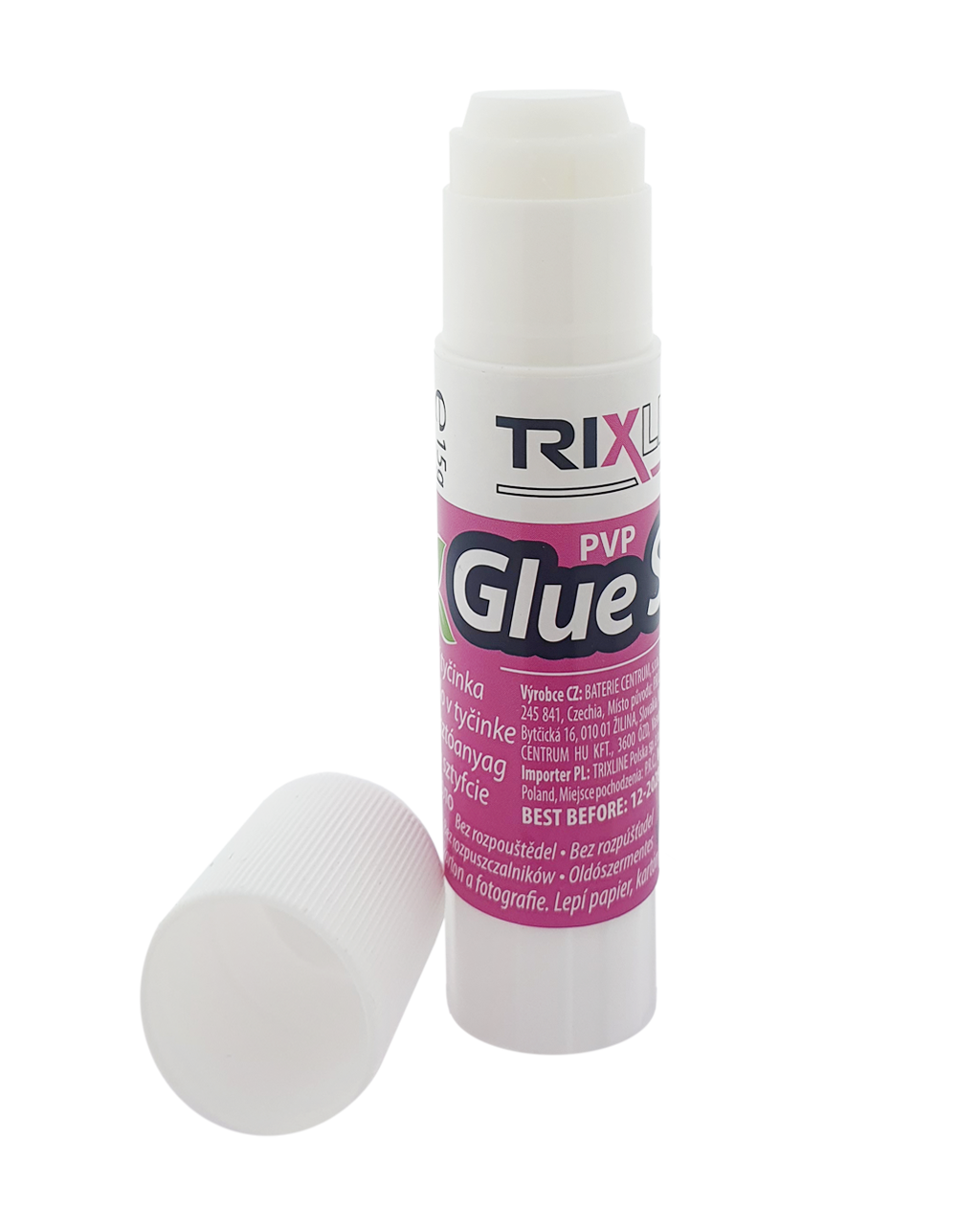 TR-15G Univerzális ragasztóstift PVP ragasztóstift 15g Trixline TR-15G Univerzális ragasztóstift PVP ragasztóstift 15g Trixline