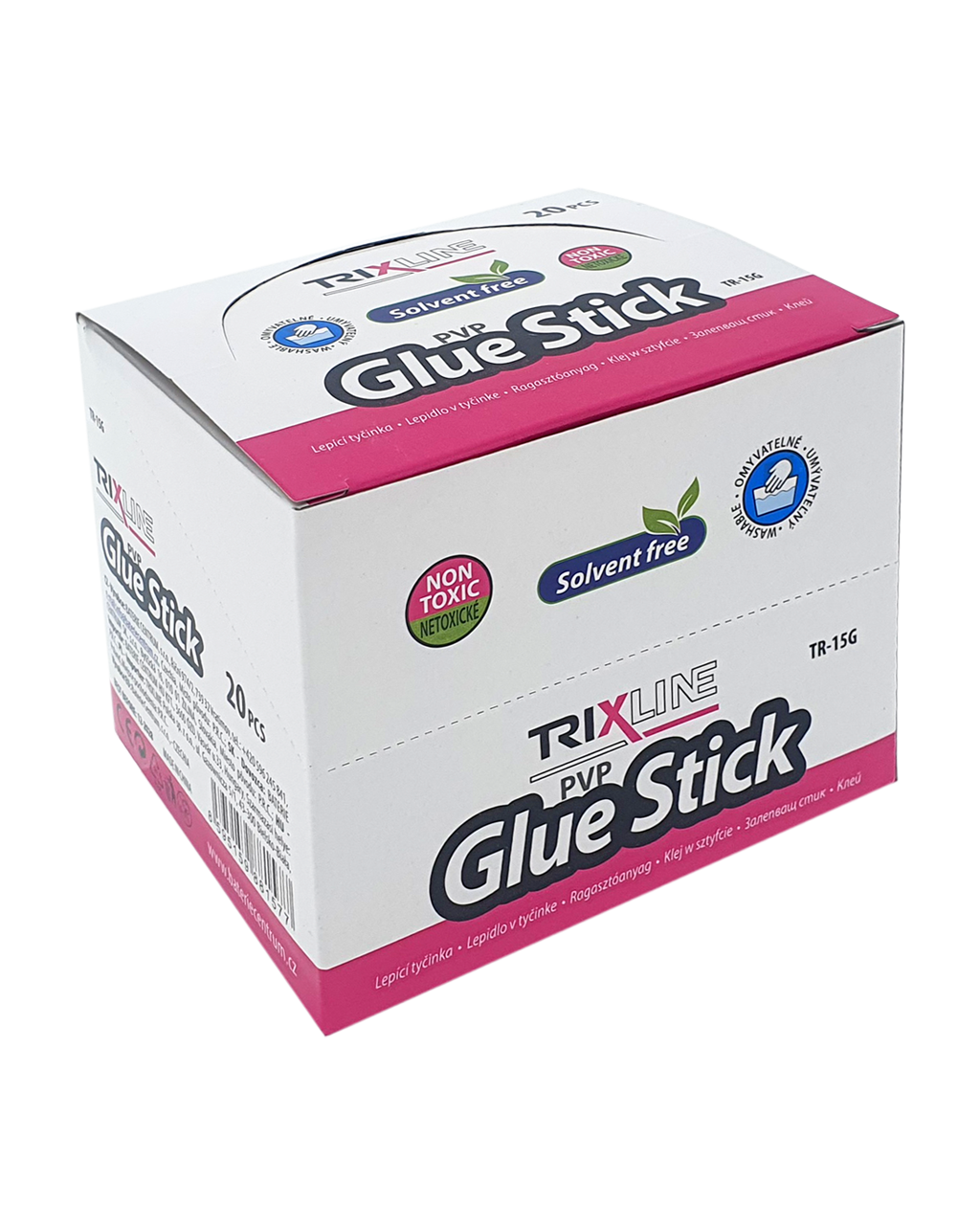 TR-15G Univerzális ragasztóstift PVP ragasztóstift 15g Trixline - Image 2