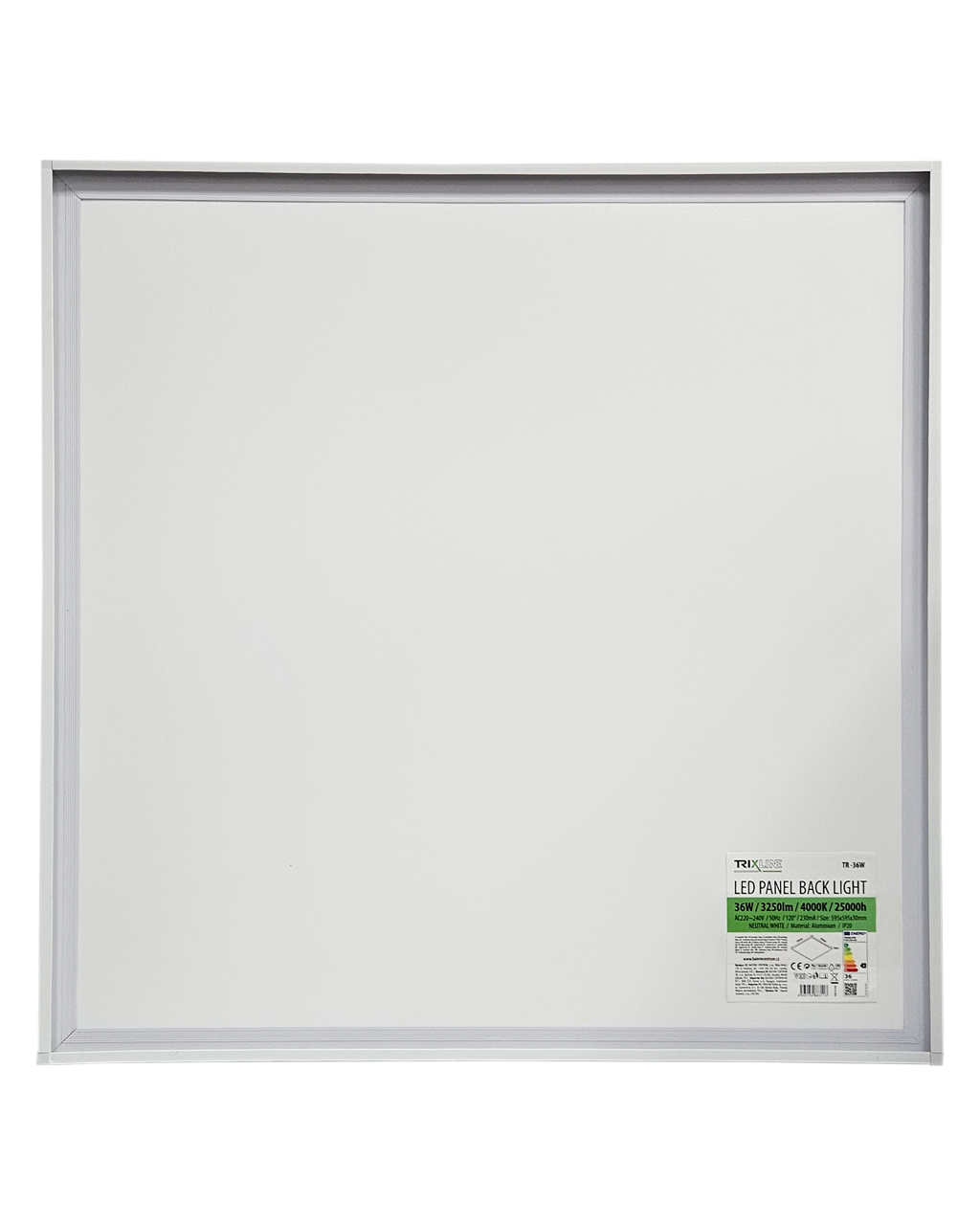TR-20A PVC kerer panelhez 595x595x50mm fehér Trixline - Image 3