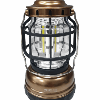 LED TR-217R  COB 3x3W kültéri elemes zseblámpa TRIXLINE aran