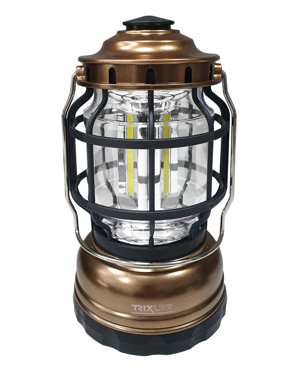 LED TR-217R COB 3x3W kültéri elemes zseblámpa TRIXLINE aran